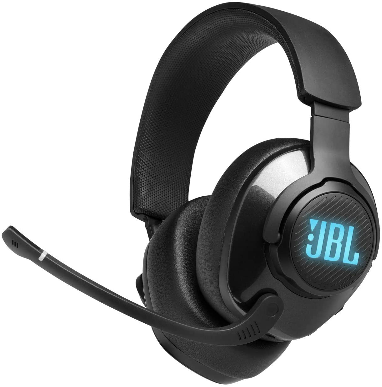 JBL Quantum 400, Over-Ear Wired Gaming Headset, Surround, RGB (Black)