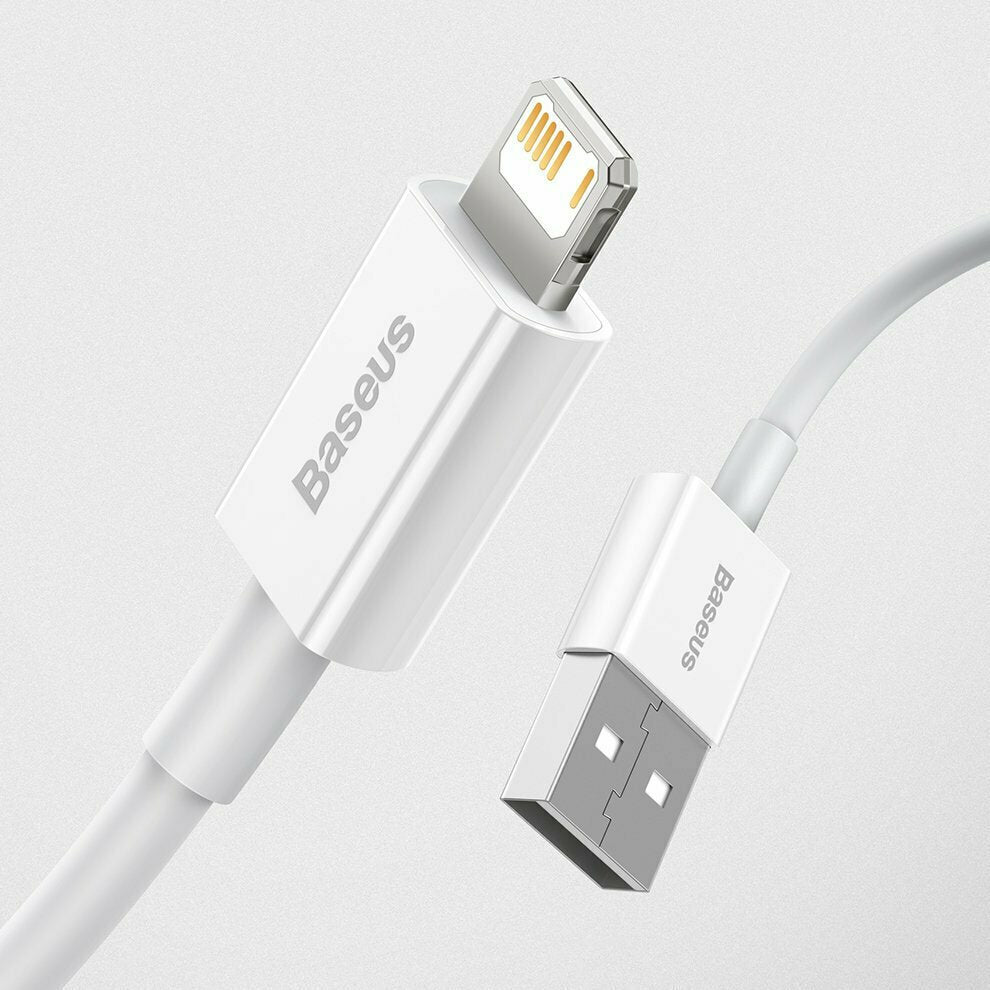 Baseus CALYS-A02 Superior Series Lightning 2.4A 1.0m White