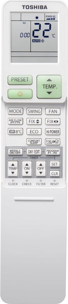 Toshiba Edge RAS-B24J2KVSG-E+RAS-24J2AVSG-E Air Conditioner 24000 BTU R32 Inverter A++/A+++