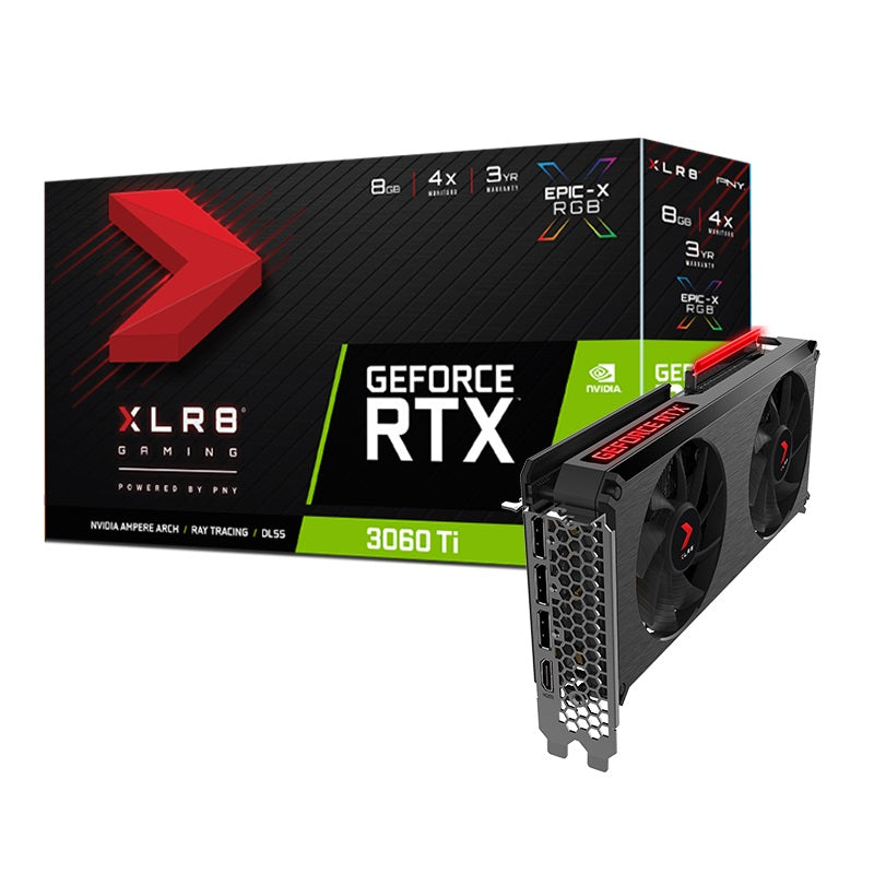 PNY GeForce RTX 3060Ti 8GB REVEL EPIC-X Dual LHR