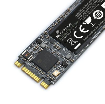 MediaRange Internal M.2 2280 solid state drive, SATA 6 Gb/s, 256GB