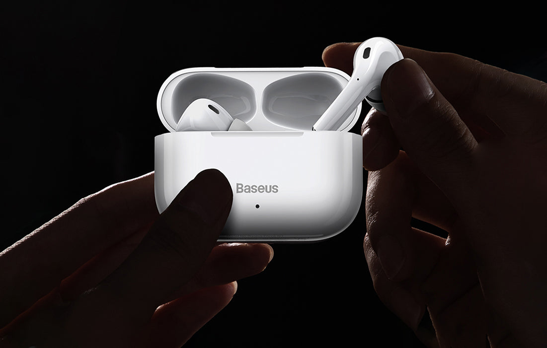 Baseus Encok W3 True Wireless Earphones White