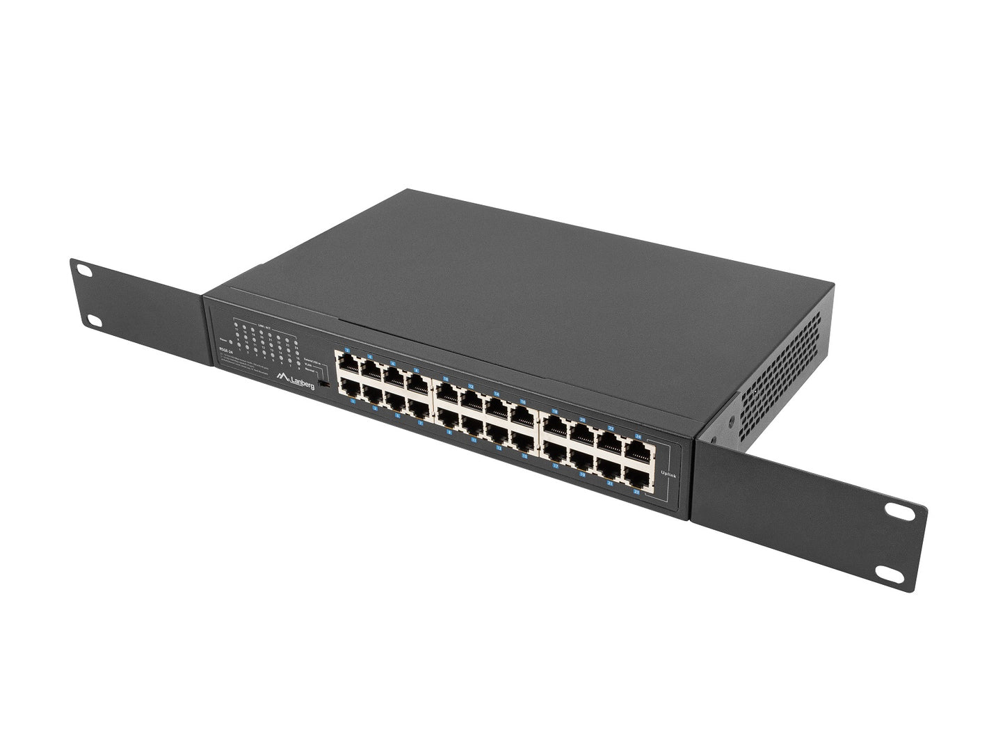 Lanberg RSGE-24 24 Port Gigabit Ethernet Switch Rackmounted