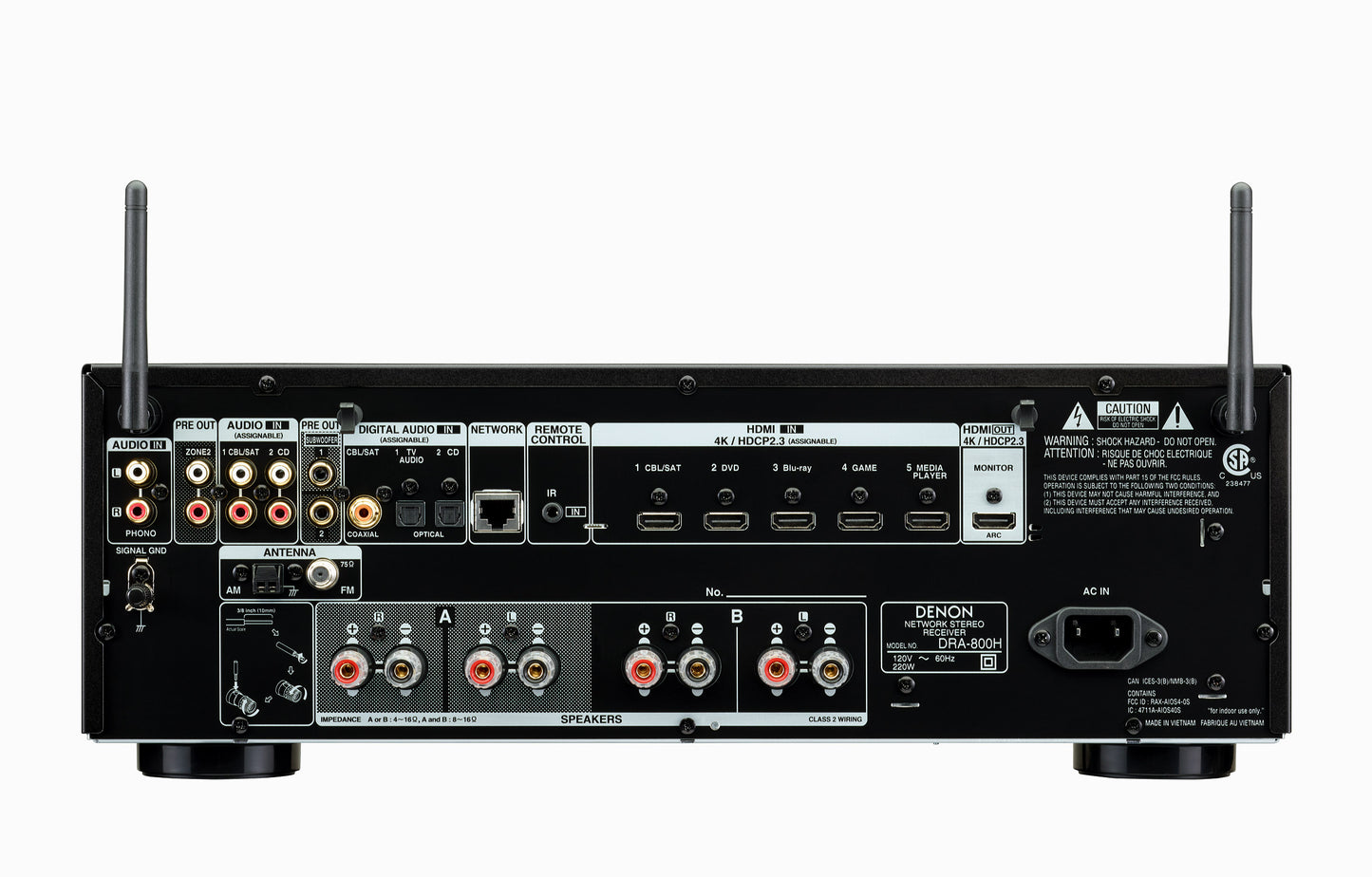 DENON DRA-800H (2019) Stereo Network Receiver