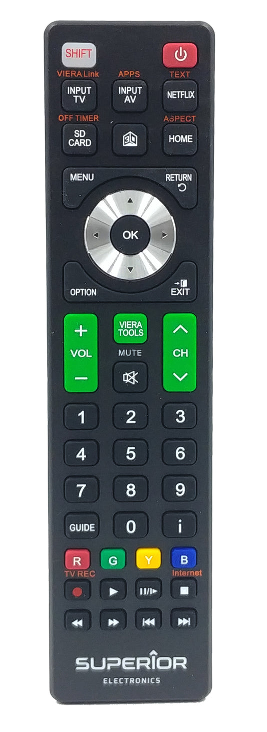 Superior Panasonic Smart TV Replacement Remote Control