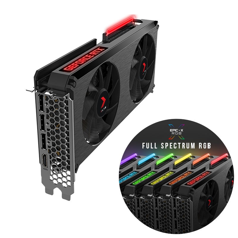 PNY GeForce RTX 3060Ti 8GB REVEL EPIC-X Dual LHR