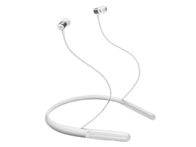 JBL Live220 Bluetooth, In-Ear Headphones, Google Assist, TalkTrough (White)