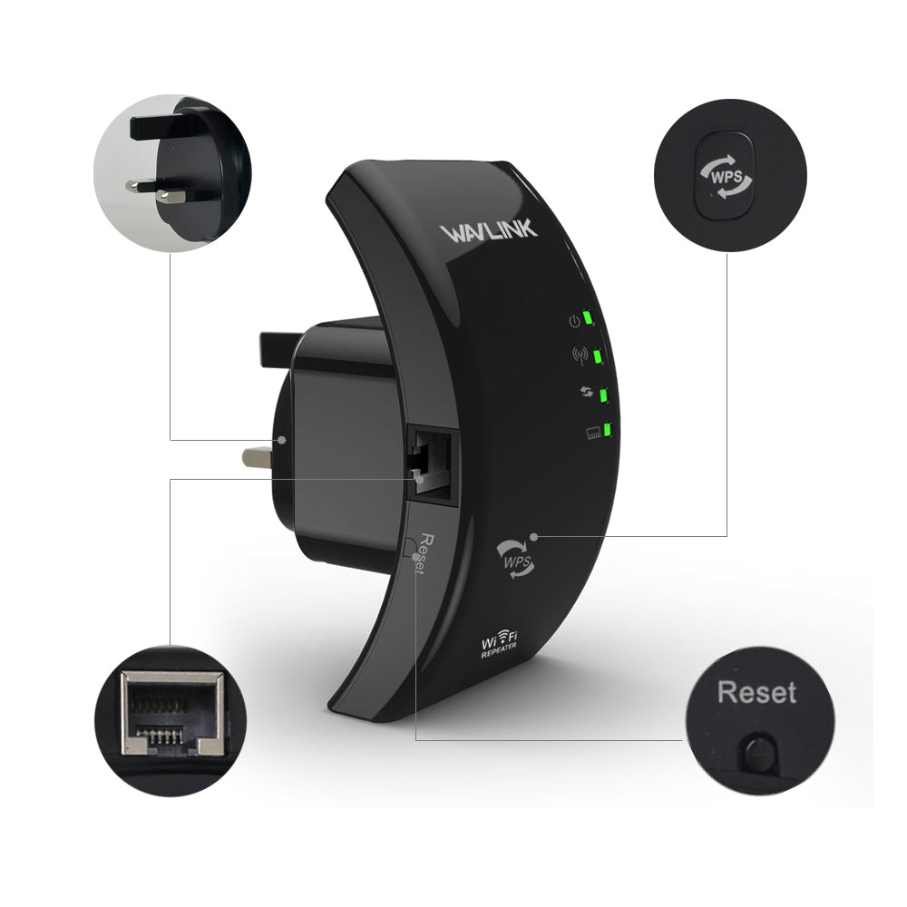 WavLink WN518W2 N300 WiFi Range Extender/AP UK