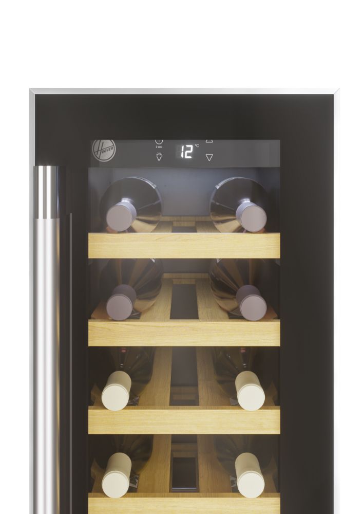 HOOVER HWCB30 Integrated, Wine Cabinet, 30cm, 19 Bottles