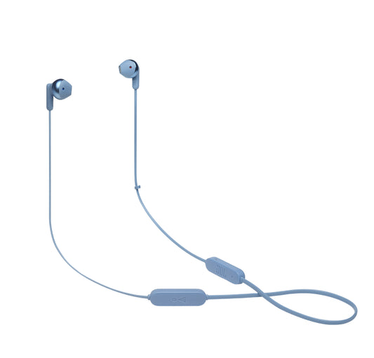 JBL Tune 215BT, Wireless EarBuds 3-button Mic/Remote (Blue)
