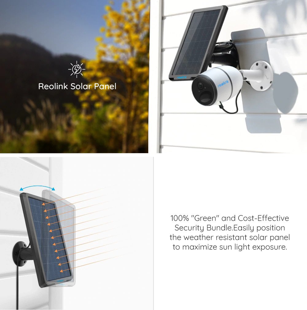 Reolink GO PLUS 4MP 4G/LTE Cloud IP OutdoorBattery Camera (Person/Vehicle Detection)