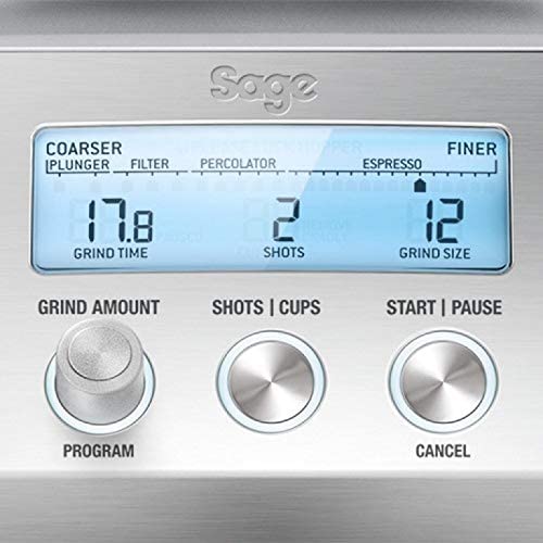 SAGE BCG820BSSUK the Smart Grinder ™ Pro Milling Mill