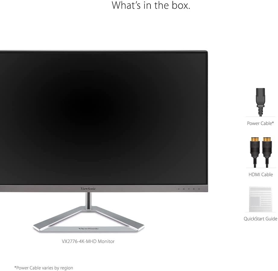 Viewsonic Monitor SuperClear IPS 27'' UHD VX2776-4K-mhd