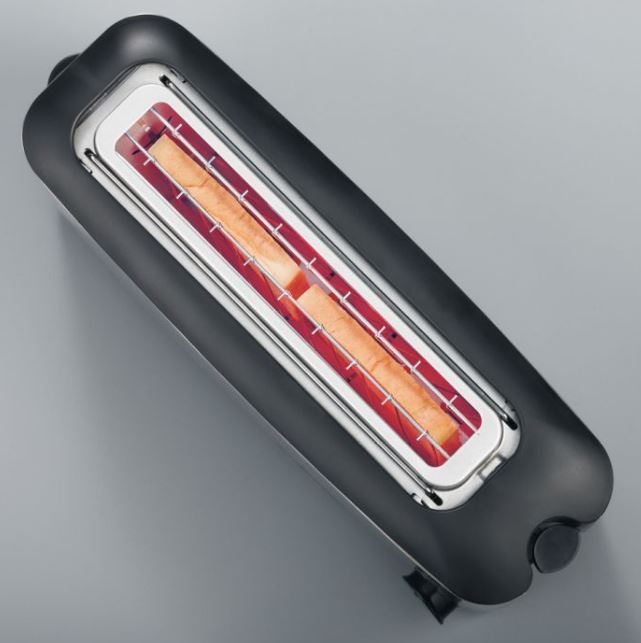SEVERIN TOASTER, 2 SLICES, 1000W