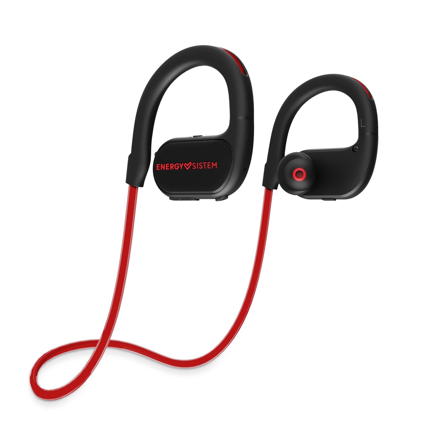 Energy Sistem Earphones 448166 BT Running 2 Neon Red