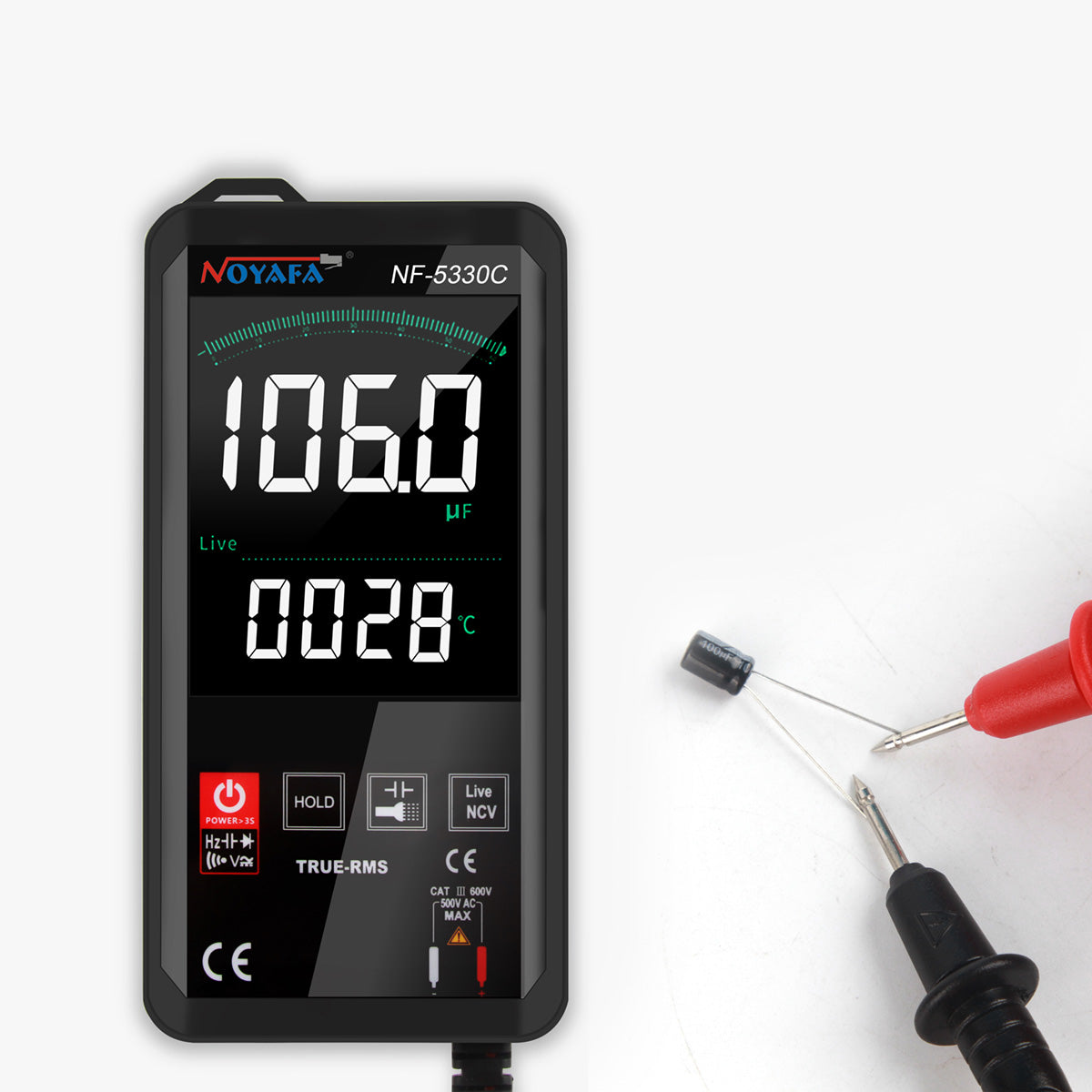 Nf Multimeter Noyafa NF-5330C Digital Multimeter – Rolls Technology Store - Cyprus ...