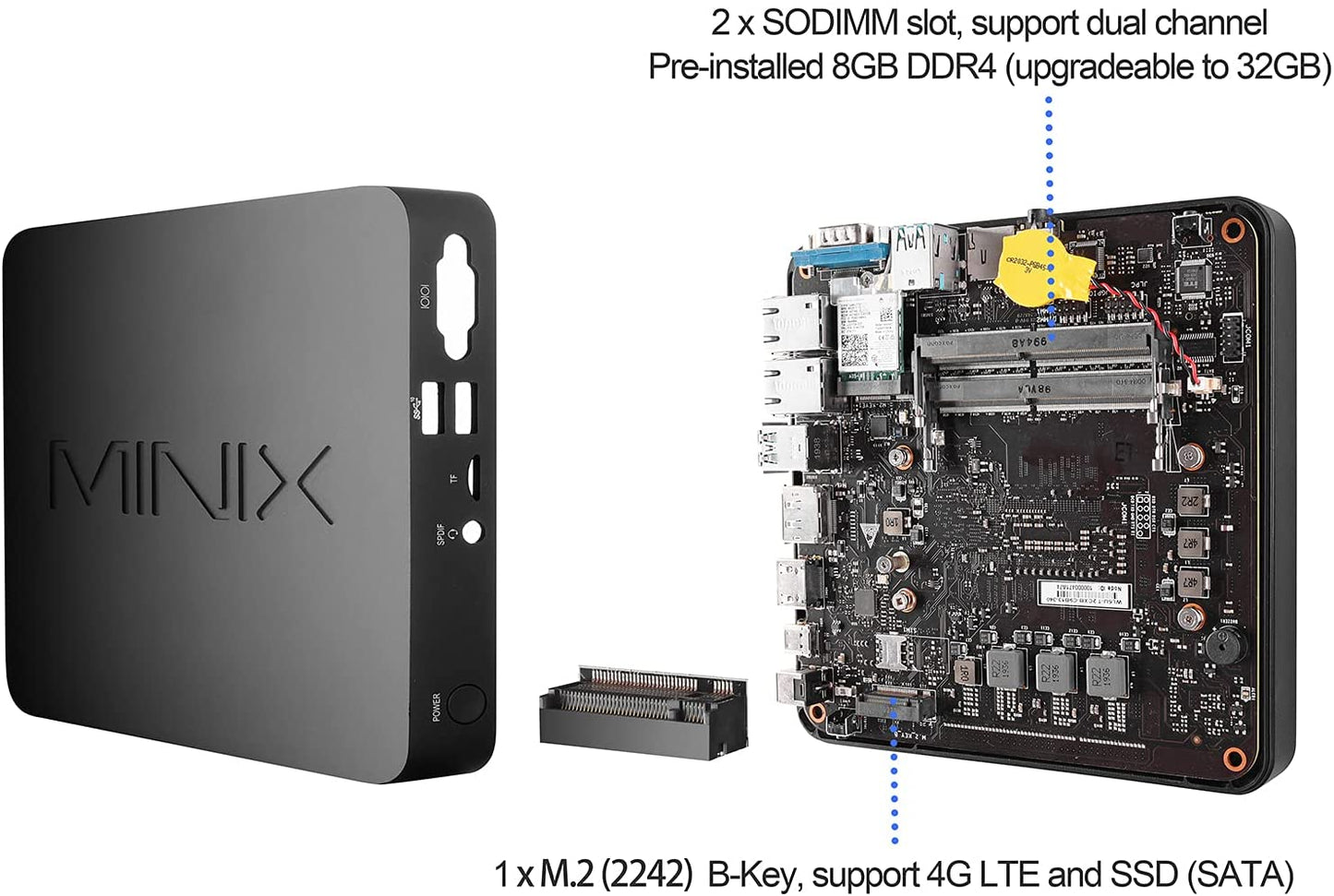 MINIX NEO NGC-5 Intel Core i5-8279U WIN10PRO 8GB/256GB