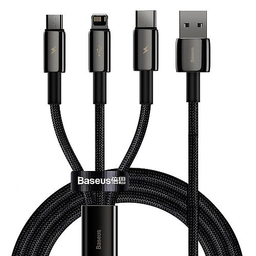 Baseus CAMLTWJ-01 Tungsten Gold 3in1 Micro/Light/TypeC