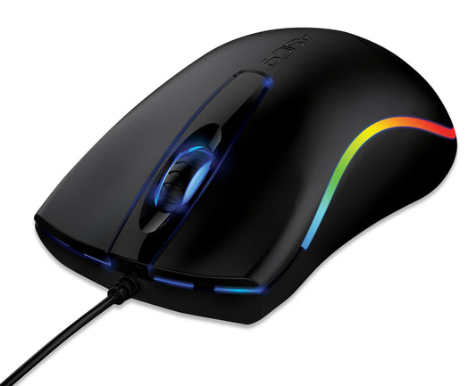 Alcatroz ASIC 9 RGB Wired Mouse Black