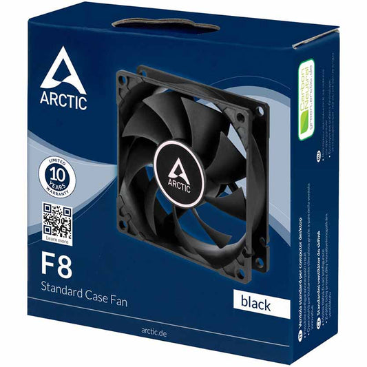 ARCTIC COOLING 8cm F8 FAN (BLACK)