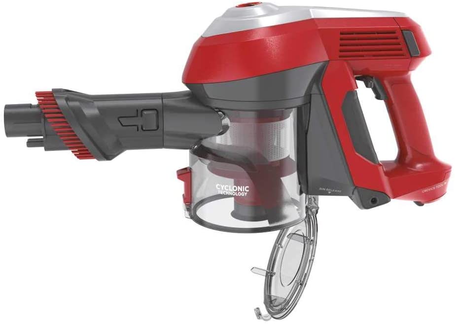 HOOVER HF122RH H-FREE 2in1 22V Lithium BAGLESS Red