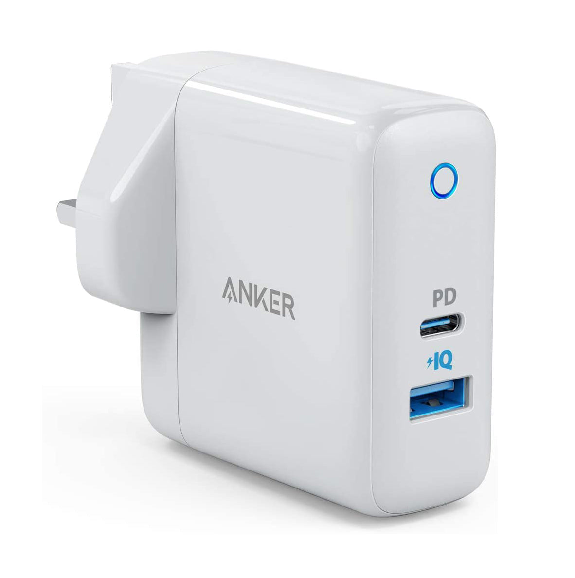 Anker PowerPort PD2 18W Type-C + 15W USB-A UK Plug