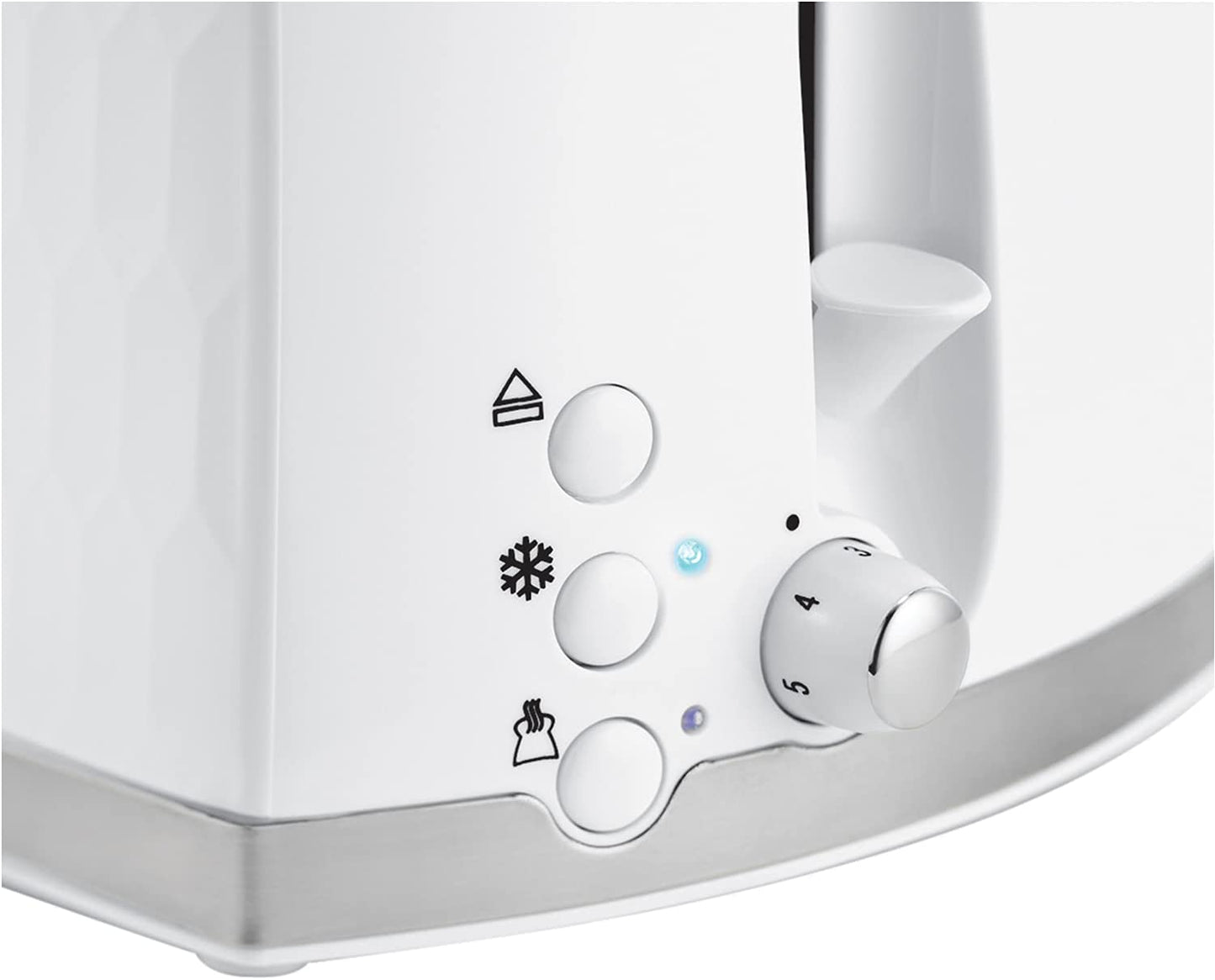 Russell Hobbs 26060 Honeycomb 2 Slice Toaster - White