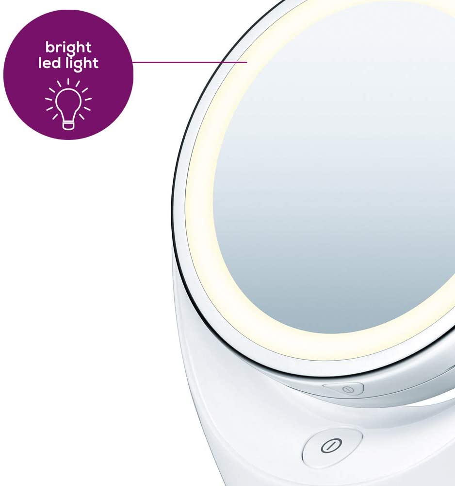 Beurer BS 49 Illuminated Cosmetics Mirror White