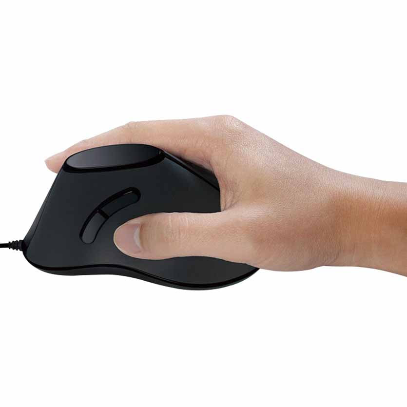 LOGILINK ID0158 ERGONOMIC VERTICAL MOUSE USB BLACK
