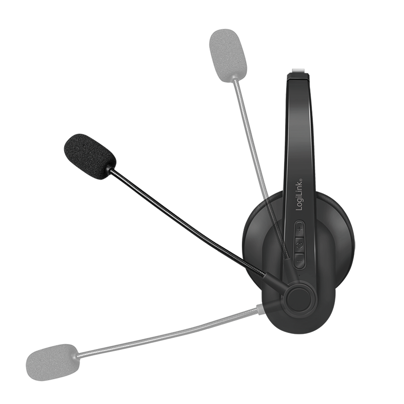 LOGILINK BT0059 BT HEADSET MONO INCL MICROPHONE, WITH CHARGING STAND