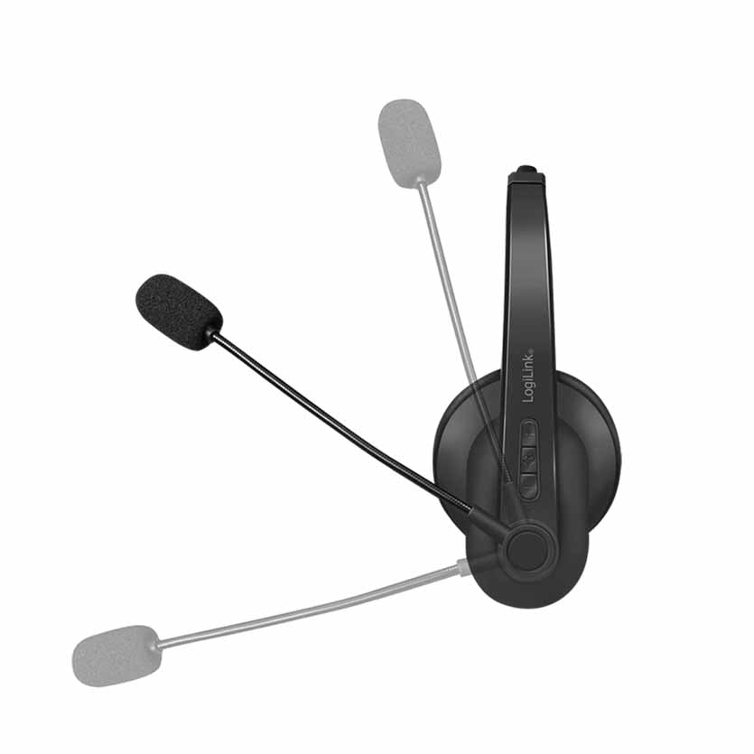 LOGILINK BT0060 BT HEADSET STEREO W/MICROPHONE BLACK