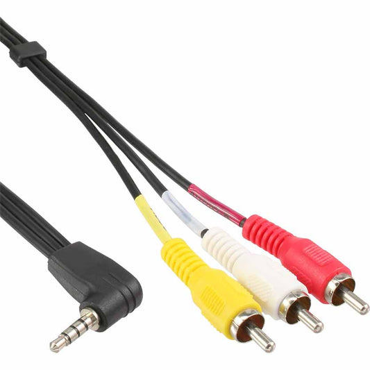 INLINE 89600 1.5m AV CONN CBL 3.5mm4PIN3xRCA
