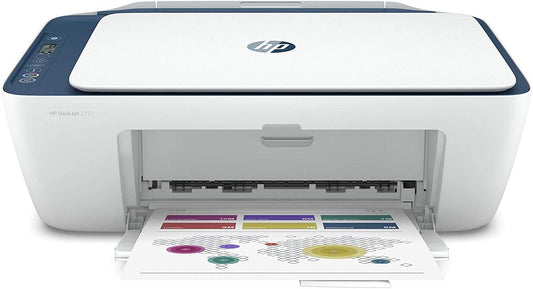 HP PRINTER ALL IN ONE INKJET COLOR DESKJET HOME 2721e