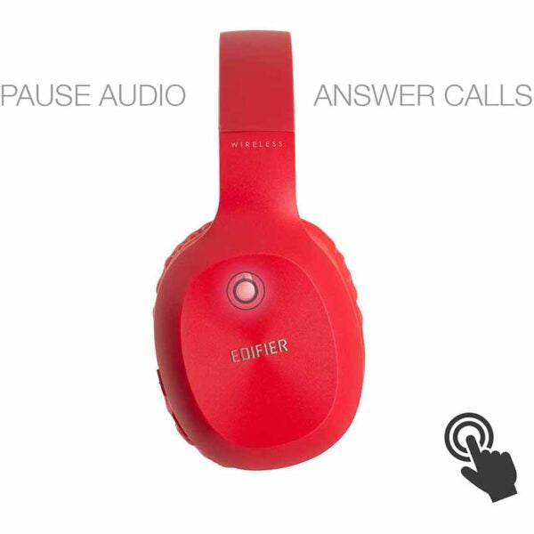 EDIFIER W800BT RED BLUETOOTH HEADPHONE W/MIC