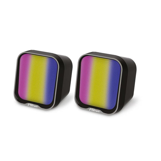 SP-35 SPEAKER RGB USB 2x2W ELEMENT