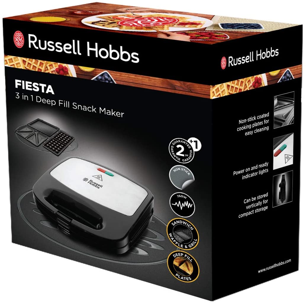 Russell Hobbs 24540 3 in 1 Combi Sandwich Maker