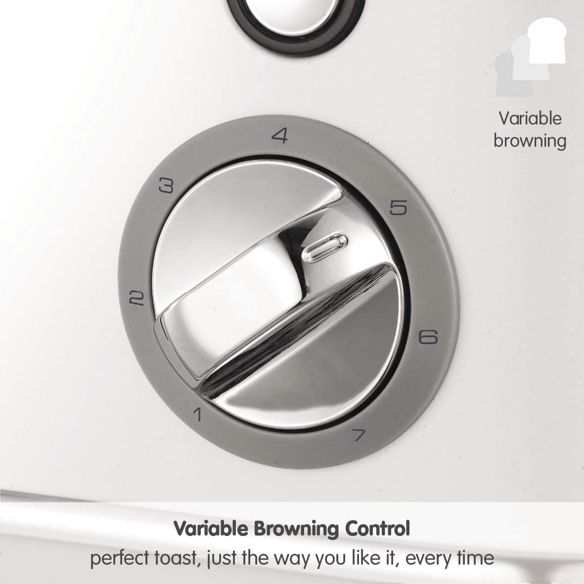 Morphy Richards 224409 Evoke 2 Slice Toaster 850W White