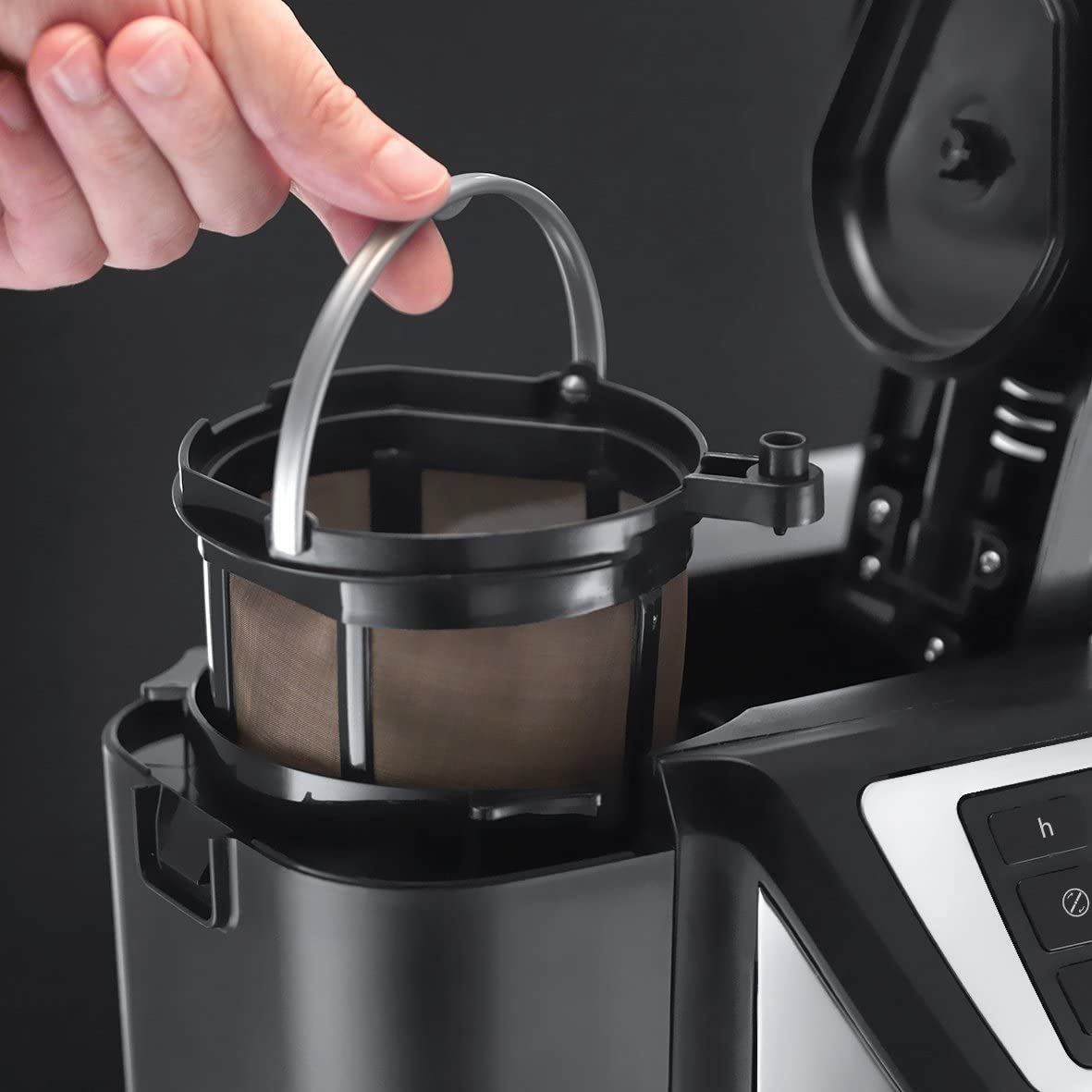 Russell Hobbs 22000 Chester Grind and Brew Coffee Machine Black