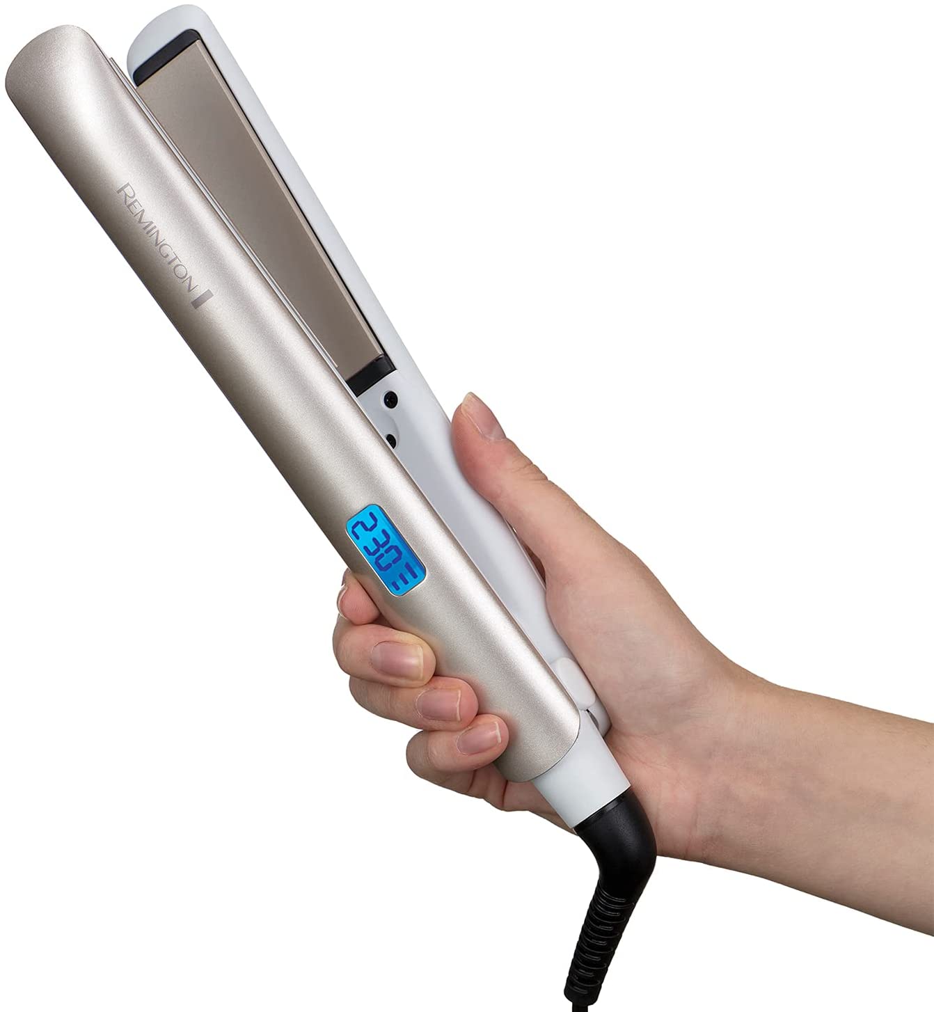 REMINGTON S8901 Hair Straightener Hydraluxe White