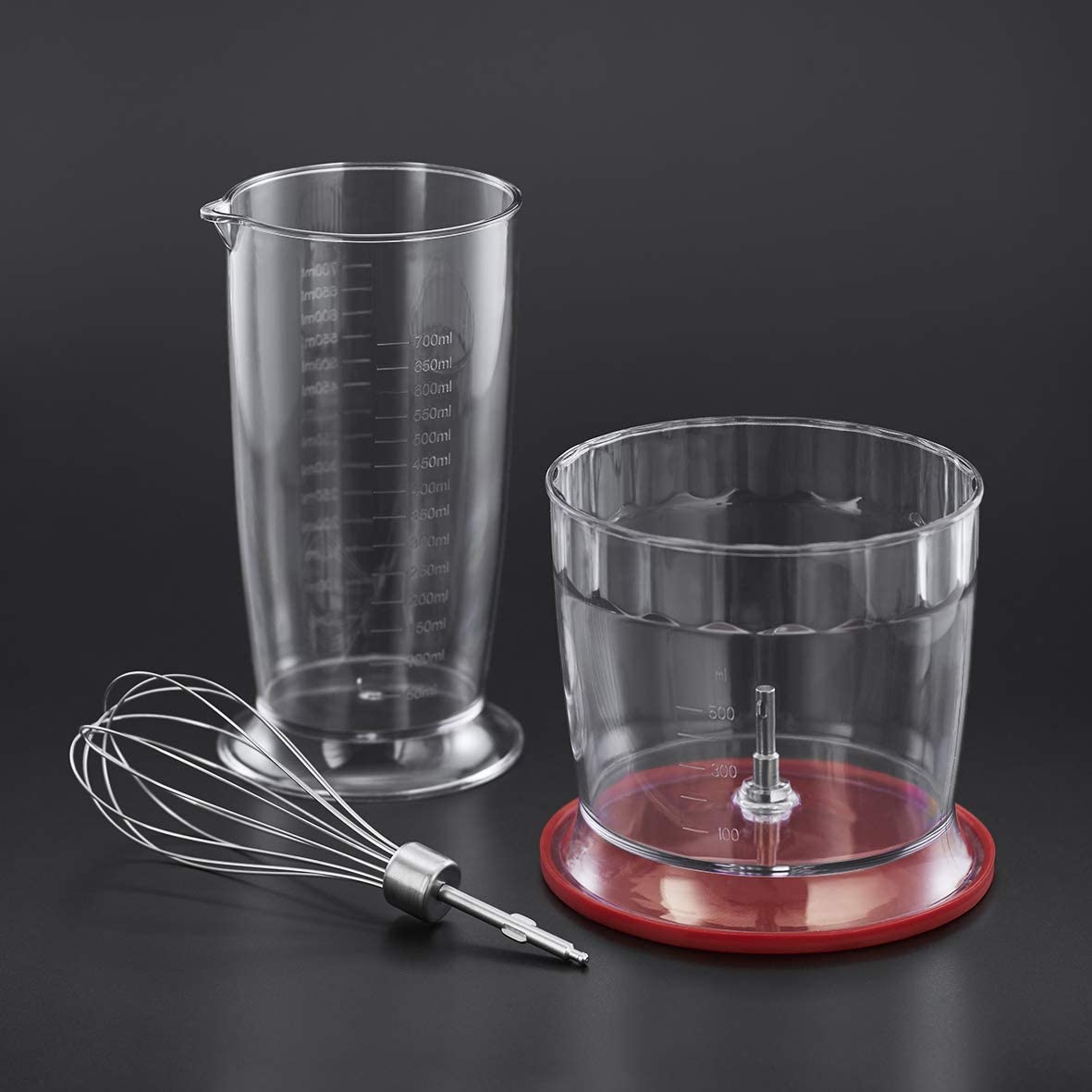 Russell Hobbs 24700 Rod Blender with Stainless Steel Rod 500W Red