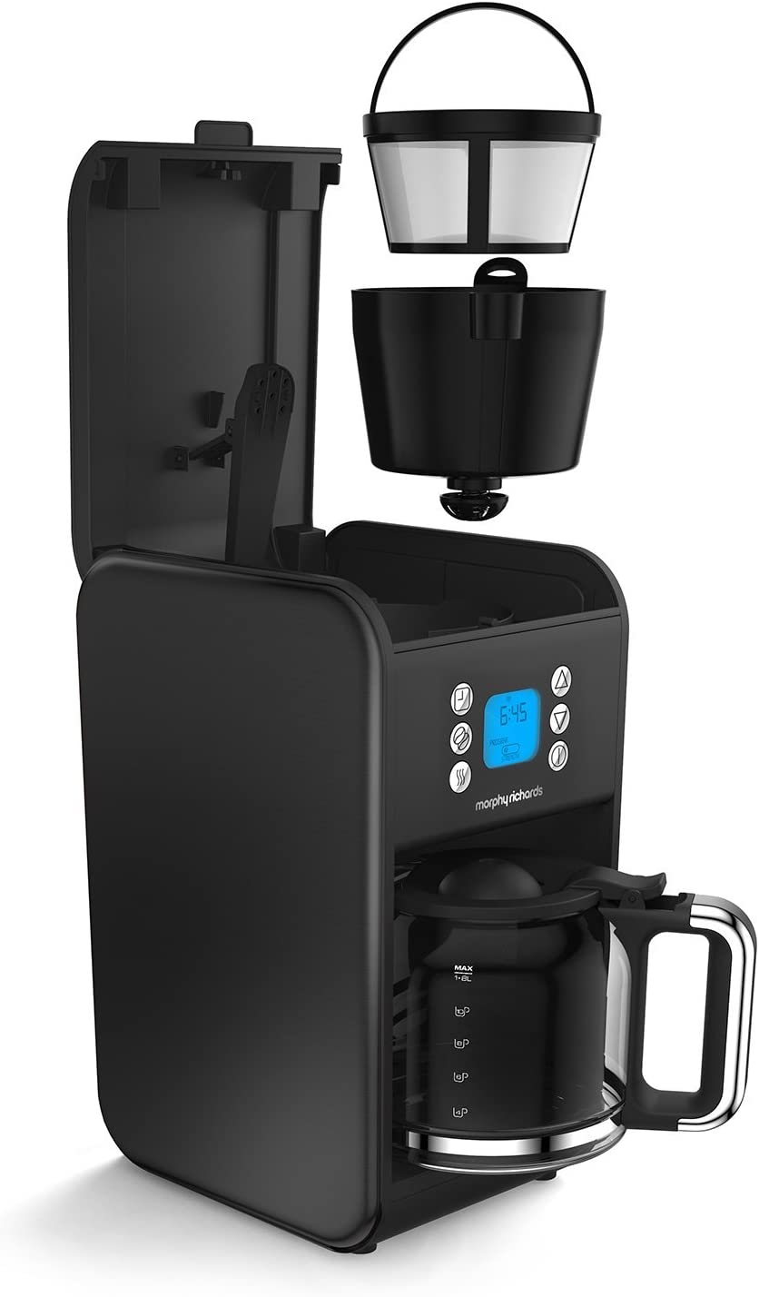 Morphy Richards 162008 Accents Pour Over Filter Coffee Machine Black