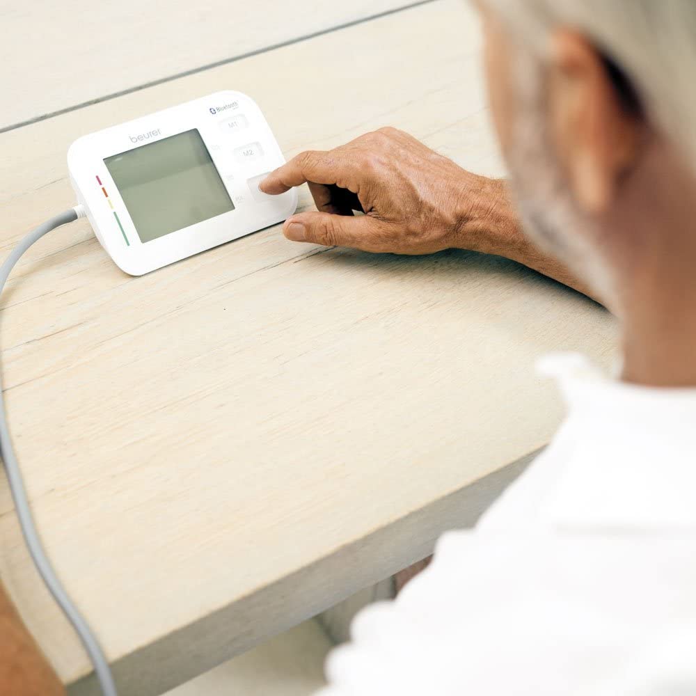 Beurer BM 57 BT Upper Arm Blood Pressure Monitor Optimum Analysis at Home