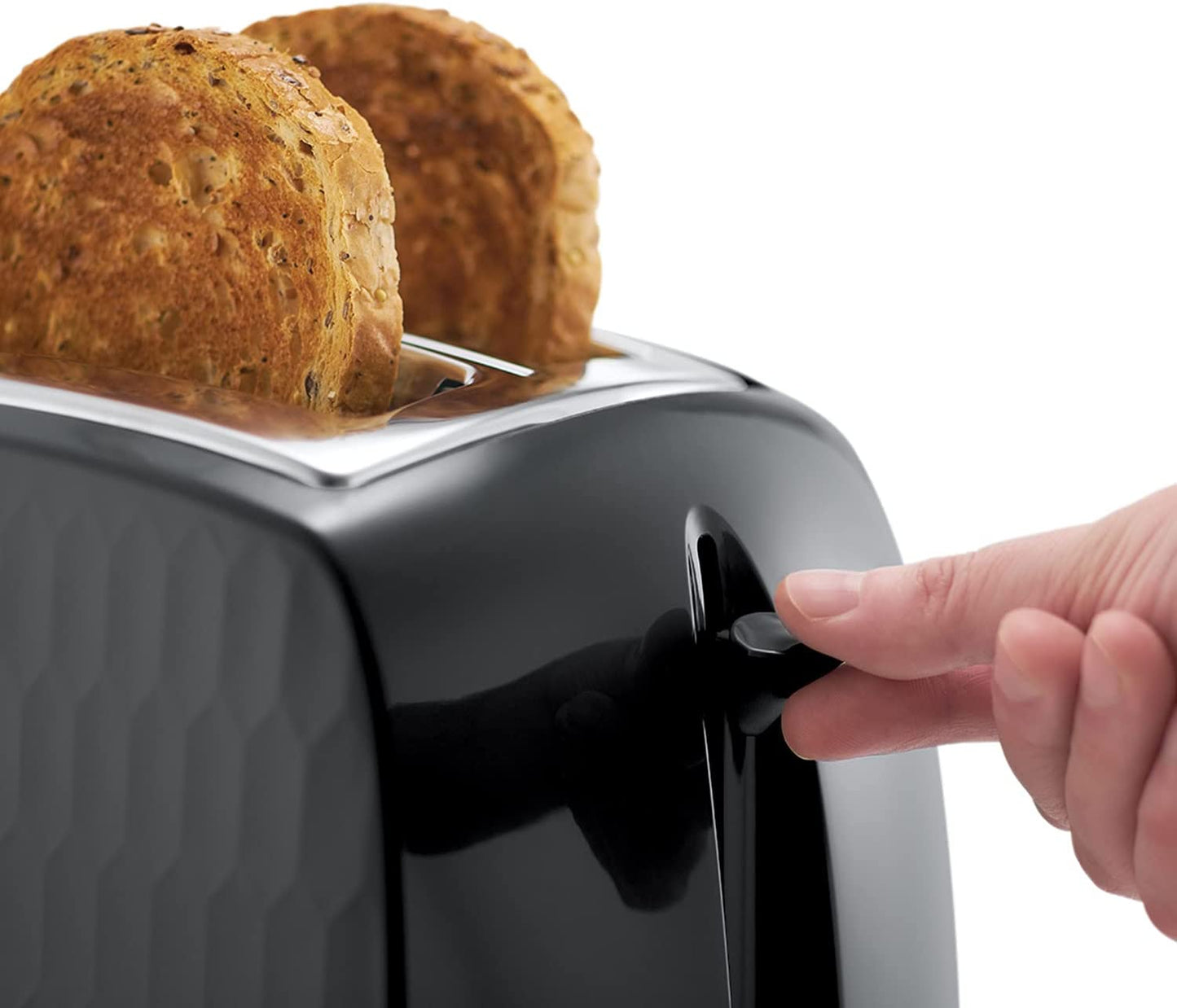 Russell Hobbs 26061 Honeycomb 2 Slice Toaster - Black