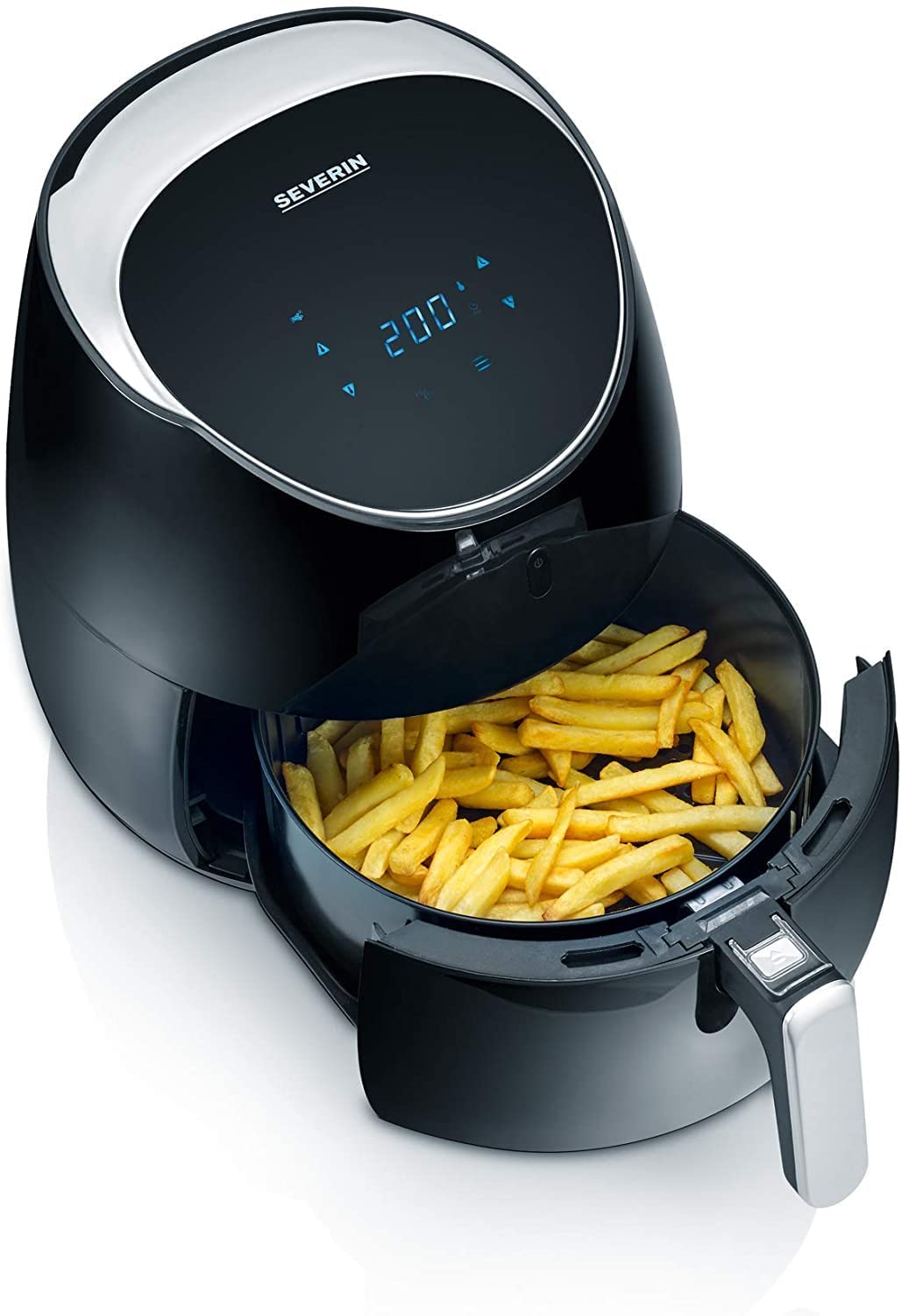 SEVERIN COMPACT HOT AIR FRYER XXL, 5L, BLACK