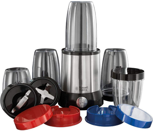 Russell Hobbs 23180 Nutri Boost Blender Steel, Multi Color, Black/Silver