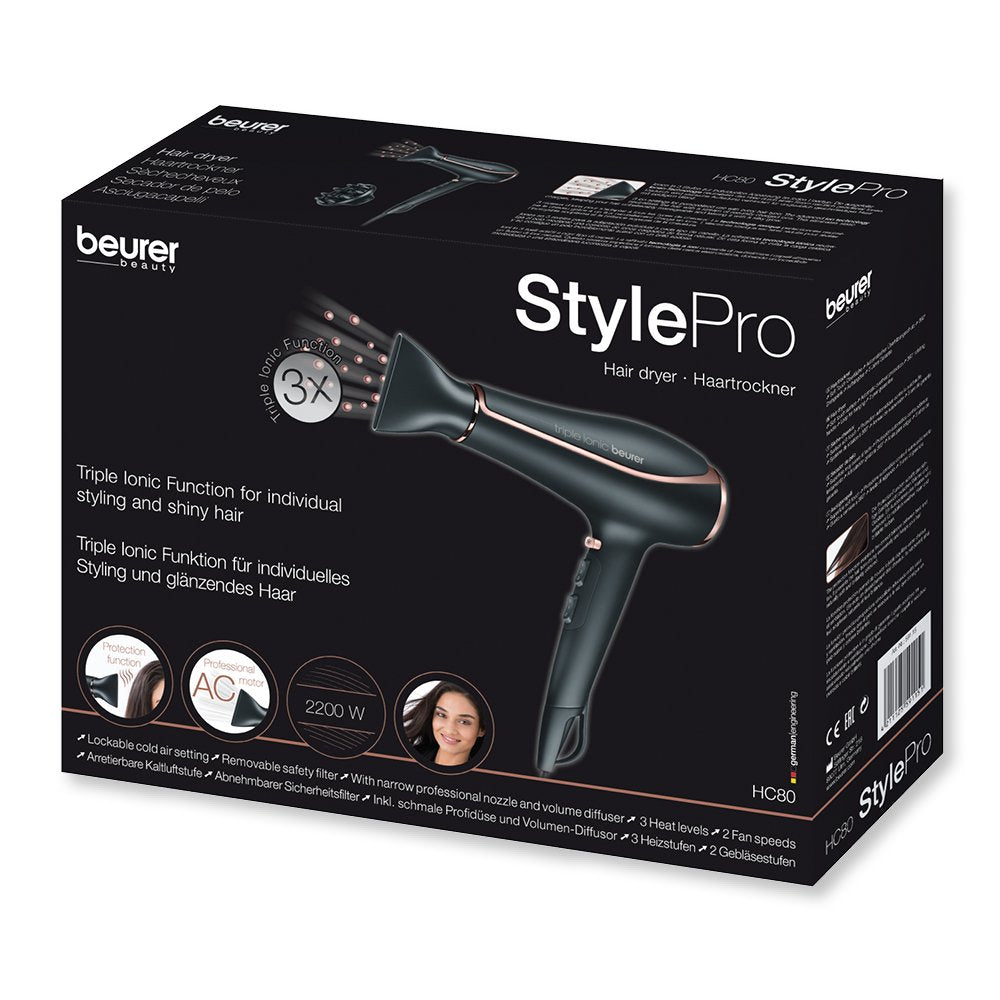 Beurer HC 80 Hair Dryer Easy Drying and Styling