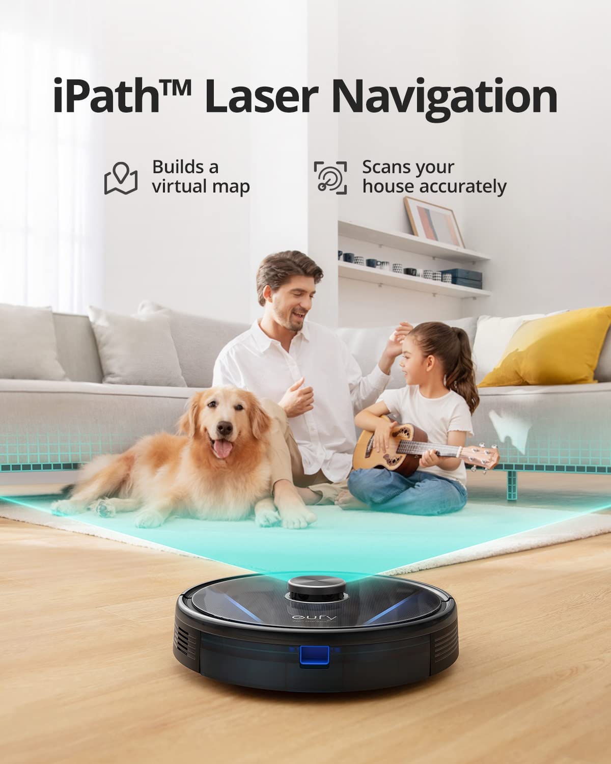 Anker Eufy RoboVac LR30+ Hybrid Sweep&Mop Laser With Self Emptying Station