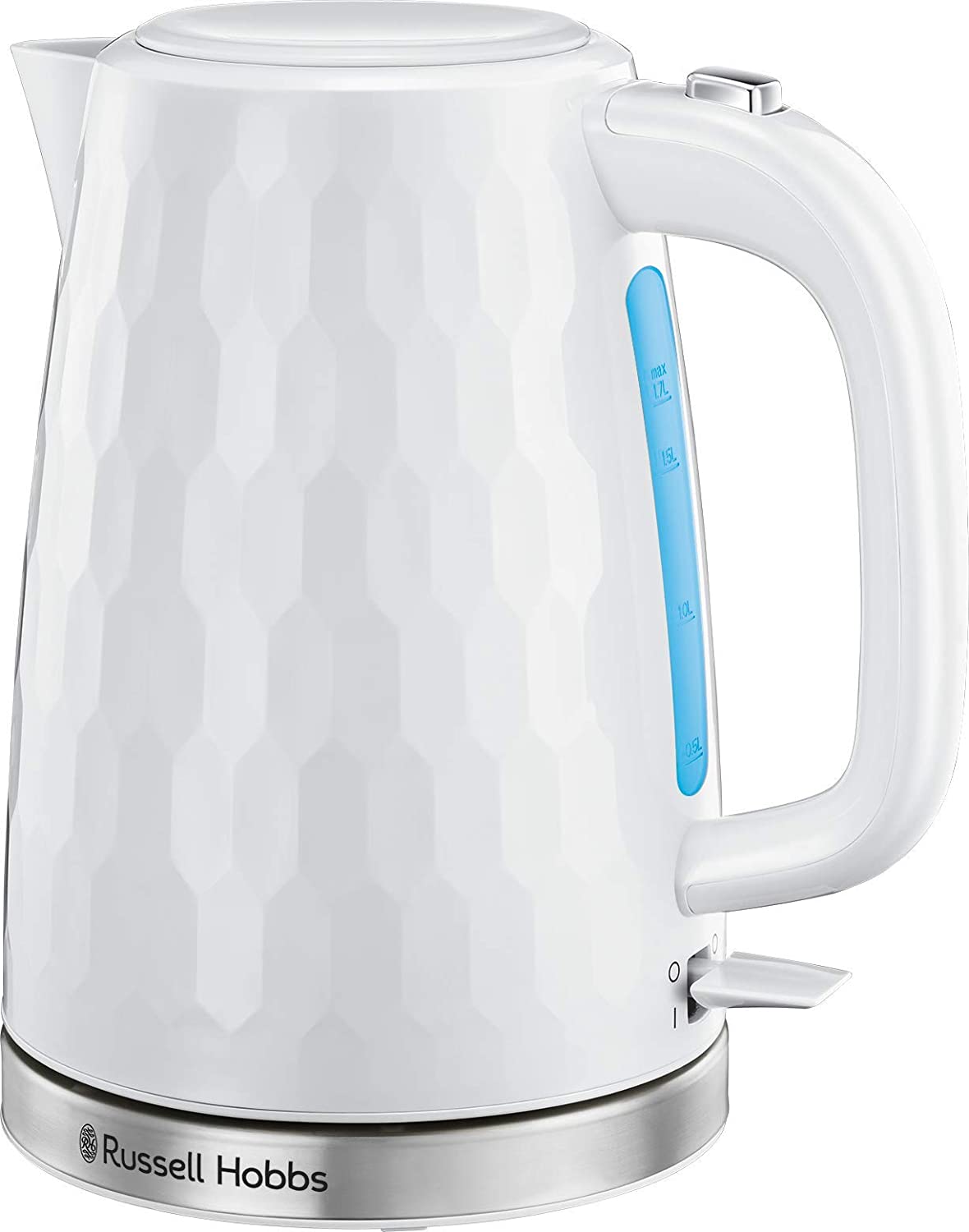 Russell Hobbs 26050 Honeycomb Kettle 1.7L 3000W White