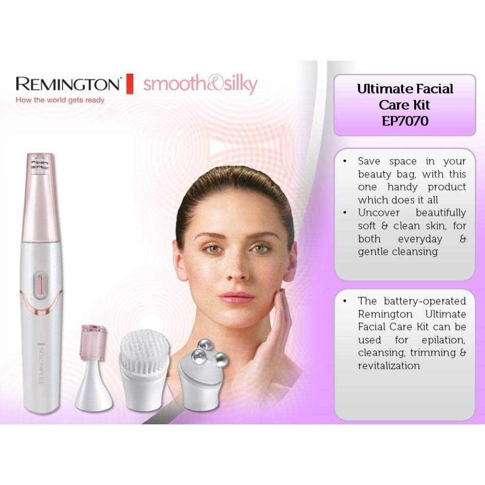 Remington EP7070 Facial Cleansing Brush Smooth & Silky