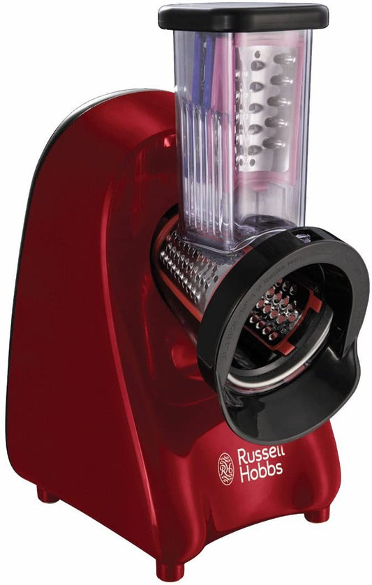 Russell Hobbs 22280 Food Slicer, Shredder Grater Red